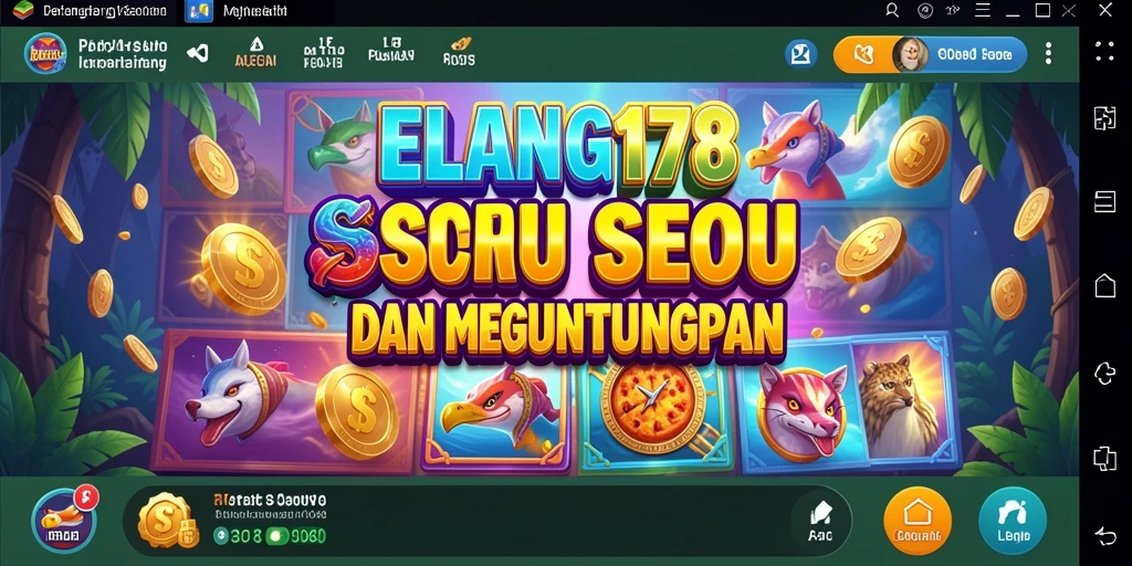 Tampilan menarik gameplay ELANG178 dengan berbagai tema Slot.