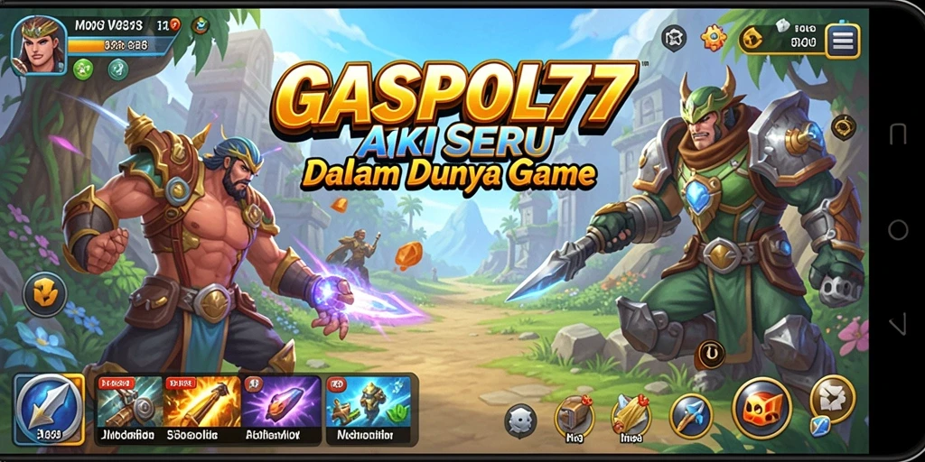Tampilan gameplay seru dari GASPOL77 dengan aksi tak terduga.