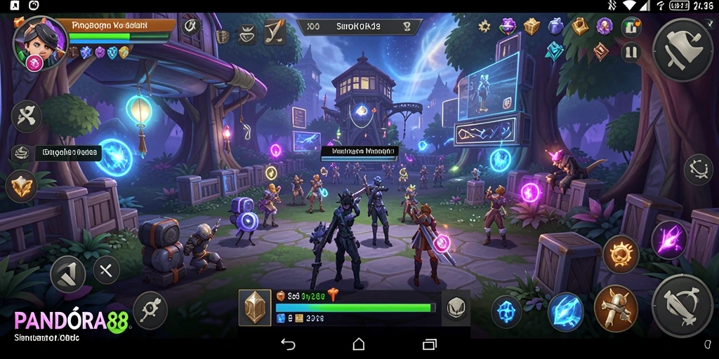 Tampilan gameplay PANDORA88 yang mengasyikkan dan interaktif.