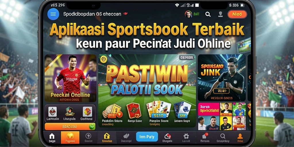 Tampilan gameplay menarik dari aplikasi Sportsbook PASTIWIN.