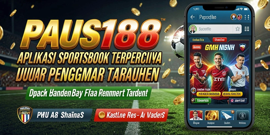 Screenshot menunjukkan tampilan menarik dari permainan Sportsbook PAUS188.