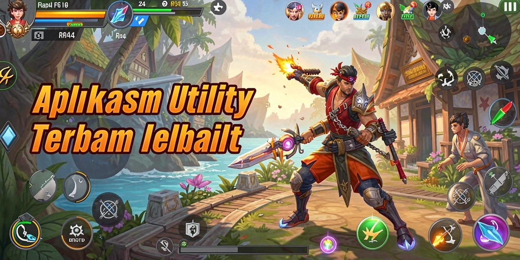 Screenshot utama RR44 menampilkan antarmuka pengguna yang intuitif dan multifungsi.