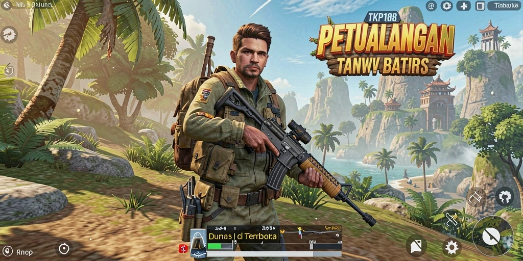 Tampilan gameplay TKP188 menampilkan petualangan di dunia terbuka yang menakjubkan.
